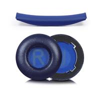 1 paio di cuscinetti auricolari di ricambio e 1 archetto per cuffie JBL TUNE600BTNC, TUNE660NC, con memory foam, design ergonomico, facile da installare, isolamento e comfort (blu)