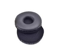 ()1 paio di cuscinetti auricolari di ricambio in memory foam morbido e in pelle per Logitech H390/H600/H609