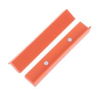 1 paio di cuscinetti magnetici per ganasce da 15,2 cm e 10,2 cm, protezioni magnetiche per ganasce multi-scanalatura e ganasce standard a nido d'ape, per il serraggio di lavorazione del legno, metallo