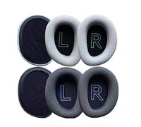 1 paio di cuscinetti per cuffie compatibili con Logitech G522, in spugna, accessori di ricambio (nero)