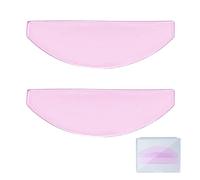 1 paio di cuscinetti per sollevamento ciglia, piatti e ultra sottili, per permanente n. 1, coreano Lash Lifting Pad s Super appiccicosi, riutilizzabili in silicone Pa d per uso salone (rosa)