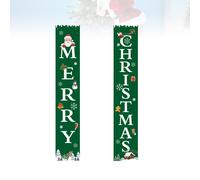 1 paio di distici natalizi Decorativi creativi Tende per porte natalizie BUON