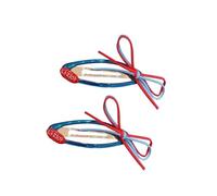 1 paio di eleganti fiocchi di colore a contrasto clip per capelli con design scavato e finitura a goccia di olio alla moda forcina per donne ragazze