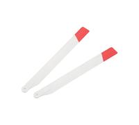 1 Paio di Elicottero Giocattolo RC Upgrade C138 Rotor Wing Set per RC ERA C138 Bell 206 1:33 RC Parti di Elicottero Giocattolo Rosso Bianca