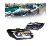 1 Paio di fari a LED per Auto Adatti per la Serie 3 E90 2005-2012,segnali dei fari,Accessori per Auto,luci diurne (1 Paio alogene)