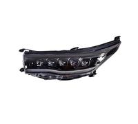 1 paio di fari for auto compatibili for Toyota Highlander 2015 2016 2017 faro completo DRL indicatori di direzione dinamici lente del proiettore fascio alto basso