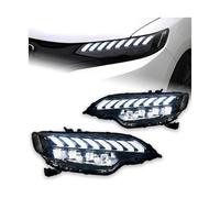1 Paio di fari per Auto Adatti per fari 2014-2020,fari LED per Auto con Lenti DRL,Red Devil's Eye,Hid Bi Xenon,Accessori per Auto
