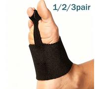 1 Paio di Fasce di Supporto per le Dita Regolabili con Cuscinetti per l'Arco e il Tallone - Rete Traspirante con Cinturino Stabilizzante - Unisex, Adatto per Uso Diurno e Notturno, Ortesi per i Piedi 