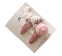 1 paio di fasce per capelli delicate cravatte forcine per neonati elastico con ornamenti a sfera leggero clip per bambini