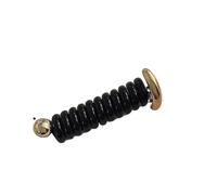 1 paio di fascette for capelli a spirale in metallo for ragazze e donne, accessori for, fascia for, for, fiocco(Black)