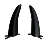 1 paio di fermagli per capelli a forma di corno forcina per capelli di Halloween fermagli per capelli diavolo accessori per capelli per cosplay festa