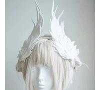 1 paio di fermagli per capelli ad ala d'angelo per cosplay angelo cigno demone spille carine fasce per capelli copricapo accessori per capelli per donne adolescenti oggetti di scena cosplay carnevale