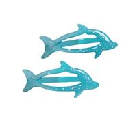 1 paio di fermagli per capelli laterali per capelli con delfino, per ragazze e bambini