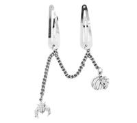 1 paio di fermagli per capelli metallici con teschio e crocifissi forcine per capelli sottoculture fermagli per capelli antiscivolo per ragazze e ragazze fantastiche decorazioni per capelli