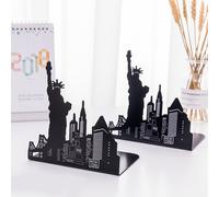 1 paio di fermalibri a forma di statua della libertà Fermalibri multifunzionali