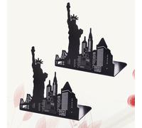 1 paio di fermalibri a forma di statua della libertà Fermalibri multifunzionali