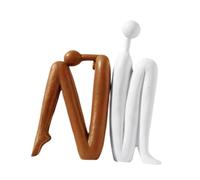 1 paio di fermalibri decorativi unici decorativi per la libreria della