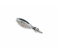1 paio di frecce LED cromate universali.
