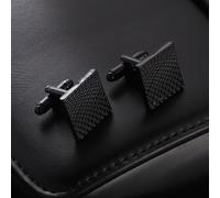 1 Paio Di Gemelli Da Uomo Dal Design Geometrico Semplice In Acciaio Inossidabile Per Camicie Eleganti, Matrimoni, Regali Di Compleanno Per La Festa Del Papà Tagli UnicaAcciaio inossidabile