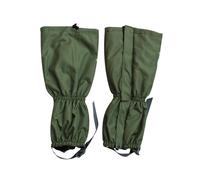 1 Paio Di Ghette For Le Gambe, Ghette For Scarponi Da Neve Lunghe 46 Cm, Coprigambe Leggero Protetto, Antivento E Anti-serpente, Tenuta Regolabile Facile Da Trasportare(Green)