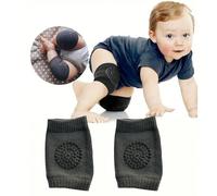 1 Paio di ginocchiere anti-caduta per neonati e bambini in fase di apprendimento della camminata e del gattonamento, protezione per i gomiti Tagli Unica,GrizzliesFibra sintetica
