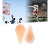 1 paio di ginocchiere in silicone per protezioni delle gambe per pattinaggio