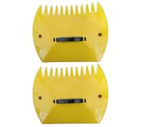1 paio di grandi dimensioni raccoglitore di foglie Grabber Set Giardino E Yard Scoop E Yard Rastrelli A Mano Foglia