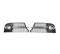 1 paio di griglie anteriori a nido d'ape for auto, a maglie compatibili con TT MK2 S-LINE TTS 2011-2014 8J0807681KT94, fendinebbia(Chrome)