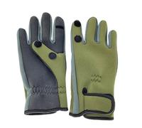 1 paio di guanti da ciclismo da uomo guanti antivento resistenti all'acqua a base di neoprene per andare in bicicletta e sci in tempo freddo da uomo