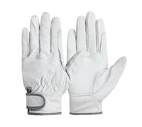 1 paio di guanti da lavoro for saldatura elettrica, in pelle, resistenti al calore, sicurezza, protezione, for saldatore