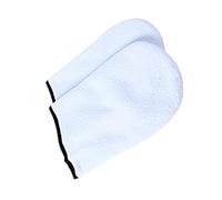 1 paio di guanti di stoffa 25,5 x 15,5 cm con protezione in cera di paraffina, guanti per mani e piedi, guanti in cotone e paraffina