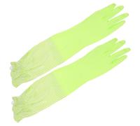 1 paio di guanti per la pulizia della casa con fodera in peluche, guanti per