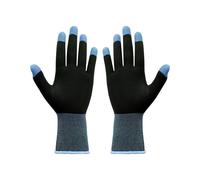 1 paio di guanti touchscreen per PUBG E-Sports Sara Gaming Gloves (blu)