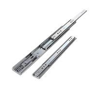 1 paio di guide for cassetti con bloccaggio for impieghi gravosi da 25 a 135 cm | Guide silenziose in acciaio inossidabile for un funzionamento fluido dei mobili(Lock,85CM)