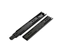1 Paio Di Guide For Cassetti Con Chiusura Ammortizzata, Guide A Cuscinetti A Sfera Ad Alta Resistenza, For Guide Di Ricambio For Mobili E Cucine, Capacità 60 Kg(45cm/17.7inch)