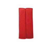 1 paio di imbottiture for cintura di sicurezza for auto universali for tracolla, fodera for cuscino, protezione for cintura for auto, copertura for cintura di sicurezza for adulti e bambini(Red)