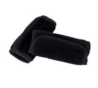 1 paio di imbottiture per cinture di sicurezza auto, imbottiture per seggiolino auto, imbottiture per passeggino, imbottiture per cinture di sicurezza per tutti i sedili auto (nero)