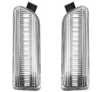 1 paio di indicatori di direzione laterali a LED Audi trasparenti