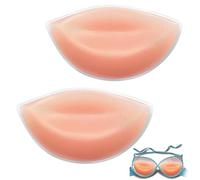 1 paio di inserti in silicone per reggiseno, imbottiture per reggiseno, miglioratori del filetto di pollo, push-up, per bikini, costume da bagno quotidiano, 1, Etichettalia unica