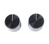 1 paio di interruttori rotativi for piano cottura a gas, maniglia in metallo for piano cottura da cucina, forni, fornelli elettrici, interruttori rotativi, parti for cucina(No. 2 0 degrees)