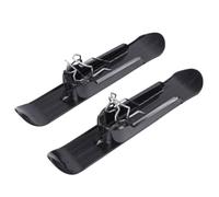 1 paio di kit di conversione per monopattino da neve, sci, skateboard, slitta, attacco per sci da ciclismo invernale per bambini, auto, scooter, slitta a due ruote, accessori per skateboard da ne