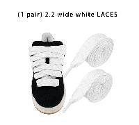 1 Paio di Lacci Piatti e Larghi Spessi, Adatti per Scarpe Sportive (Colori Multipli / Aglets in Plastica), Forniture per il Ritorno a Scuola, Accessori per Stivali per Scarpe da Donna, per Uso all'ape