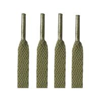 1 paio di lacci piatti for scarpe da ginnastica, 36 colori, lacci for scarpe in tessuto, lacci for stivali, classici e morbidi(Army green)
