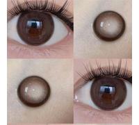 1 Paio Di Lenti A Contatto Blu Per Trucco Degli Occhi Per Ingrandire Gli Occhi Da Usare Annualmente Con Un Diametro Di 14,5 mm, Adatte Per Appuntamenti Quotidiani, Estate, Festival, Feste, Eventi E Ce