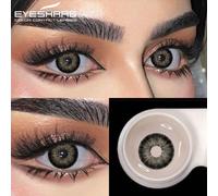 1 Paio Di Lenti A Contatto Colorate Eyeshare Per Uno Sguardo Naturale, Colore: Marrone, Grigio, Blu, Verde, Belle Pupille Idrogel