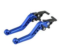 1 Paio di Leve Freno a Doppio Disco Modifica Motorino Moto in Lega di Alluminio CNC(blu)