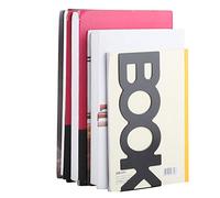 1 Paio di Libri a Forma di Personaggi Fermalibri in Metallo per Decorazioni per la Tavola di Casa e Scuola Forniture per Ufficio, Fermalibri Organizzatori Accessori da Scrivania