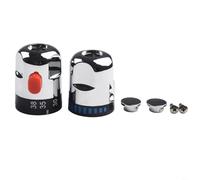 1 paio di maniglie termostatiche di controllo, controllo della temperatura, miscelatore termostatico per vasca da bagno, doccia, valvola di controllo