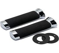 1 paio di manopole per manubrio in schiuma per moto da 22 mm.