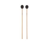 1 paio di mazzuole per filato medio duro per marimba, glockenspiel e percussioni, con manico in acero, testa in lana per toni chiari e presa comoda (B)